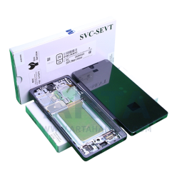 تاچ و ال سی دی سرویس پک فریم دار سامسونگ سری S مدل LCD SAM S25 ULTRA (S938) + FRAME SVC BLACK