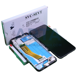 تاچ و ال سی دی سامسونگ سری A سرویس پک فریم دار مدل LCD SAM A11 (A115) + FRAME SVC