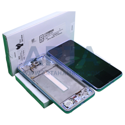 تاچ و ال سی دی سامسونگ سری A سرویس پک فریم دار مدل LCD SAM A33 5G (A336) + FRAME SVC BLUE