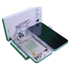 تاچ و ال سی دی سامسونگ سری A سرویس پک فریم دار مدل LCD SAM A35 5G (A356) + FRAME SVC BLUE