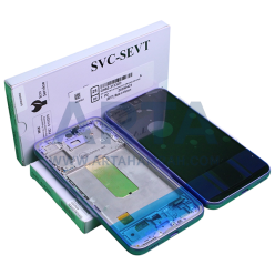 تاچ و ال سی دی سامسونگ سری A سرویس پک فریم دار مدل LCD SAM A54 (A546) + FRAME SVC VIOLET