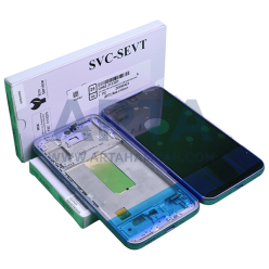 تاچ و ال سی دی سامسونگ سری A سرویس پک فریم دار مدل LCD SAM A54 (A546) + FRAME SVC VIOLET