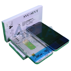 تاچ و ال سی دی سامسونگ سری A سرویس پک فریم دار مدل LCD SAM A54 (A546) + FRAME SVC WHITE