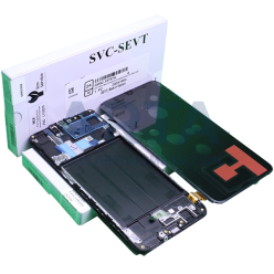 تاچ و ال سی دی سامسونگ سری A سرویس پک فریم دار مدل LCD SAM A70 (A705) + FRAME SVC BLACK