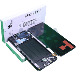 تاچ و ال سی دی سامسونگ سری A سرویس پک فریم دار مدل LCD SAM A70 (A705) + FRAME SVC BLACK