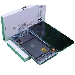 تاچ و ال سی دی سرویس پک فریم دار سامسونگ سری S مدل LCD SAM S20 FE (G780) + FRAME SVC ROYAL GREEN