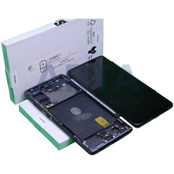 تاچ و ال سی دی سرویس پک فریم دار سامسونگ سری S مدل LCD SAM S20 FE (G780) + FRAME SVC BLACK