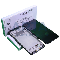 تاچ و ال سی دی سامسونگ سری M سرویس پک فریم دار سامسونگ مدلLCD SAM M22 (M225) + FRAME SVC BLACK