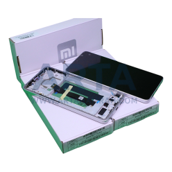 تاچ و ال سی دی شیائومی سرویس پک دوبی مدل LCD POCO X6 PRO 5G + FRAME SILVER SVC PACK DUBAI
