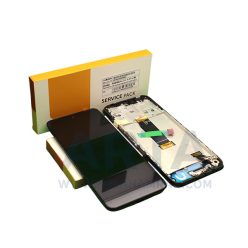 تاچ ال سی دی سرویس پک شیایومی با فریم LCD REDMI 12 4G/5G + FRAME SVC