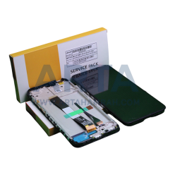 تاچ ال سی دی سرویس پک شیایومی با فریم LCD REDMI 9A/9C +FRAME SVC