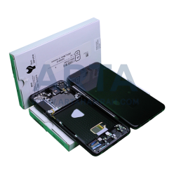 تاچ و ال سی دی سرویس پک فریم دار سامسونگ سری S مدل LCD SAM S21 PLUS (G996) + FRAME SVC BLACK