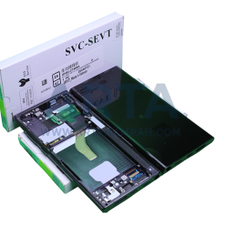 تاچ و ال سی دی سامسونگ اسمبل مدل LCD SAM S22 ULTRA (S908) W/F BLACK ASSEMBLE