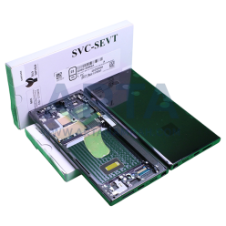 تاچ و ال سی دی سرویس پک فریم دار سامسونگ سری S مدل LCD SAM S23 ULTRA (S918) + FRAME SVC BLACK