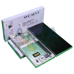 تاچ و ال سی دی سرویس پک فریم دار سامسونگ سری S مدل LCD SAM S23 ULTRA (S918) + FRAME SVC CREAM