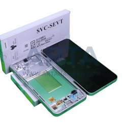تاچ و ال سی دی سامسونگ اسمبل مدل LCD SAM S24 FE (S721) W/F WHITE ASSEMBLE