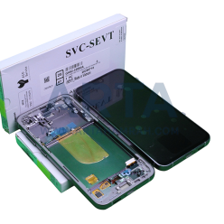 تاچ و ال سی دی سامسونگ اسمبل مدل LCD SAM S23 FE (S711) W/F BLACK ASSEMBLE