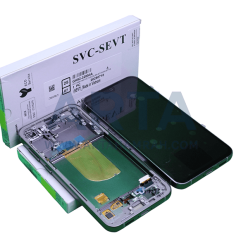 تاچ و ال سی دی سامسونگ اسمبل مدل LCD SAM S23 FE (S711) W/F BLACK ASSEMBLE