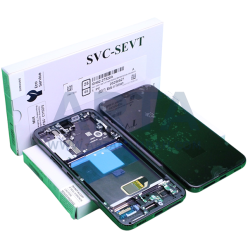 تاچ و ال سی دی سرویس پک فریم دار سامسونگ سری S مدل LCD SAM S22 (S901) + FRAME SVC BLACK
