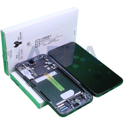 تاچ و ال سی دی سرویس پک فریم دار سامسونگ سری S مدل LCD SAM S22 PLUS (S906) + FRAME SVC GRAY